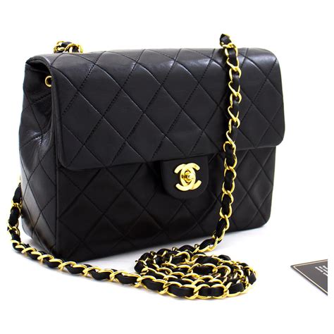 chanel handtasche schwarz klein|Chanel handtaschen damen.